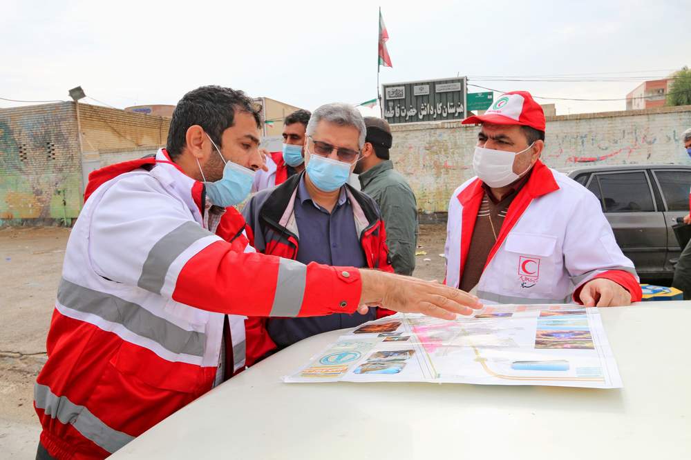 رئیس سازمان امداد و نجات در مناطق سیل زده خوزستان